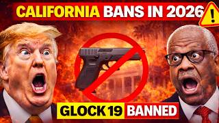 California Just Banned the Glock 19 — 10 Pistols Facing 2026 Restrictions