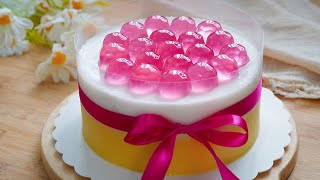Привлекательный бриллиантовый желейный торт ❤️ (Eye Catching Diamond Jelly  Cake)