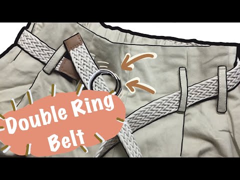 วิธีใส่เข็มขัด แบบหัวสองห่วง [Double-Ring Belt]