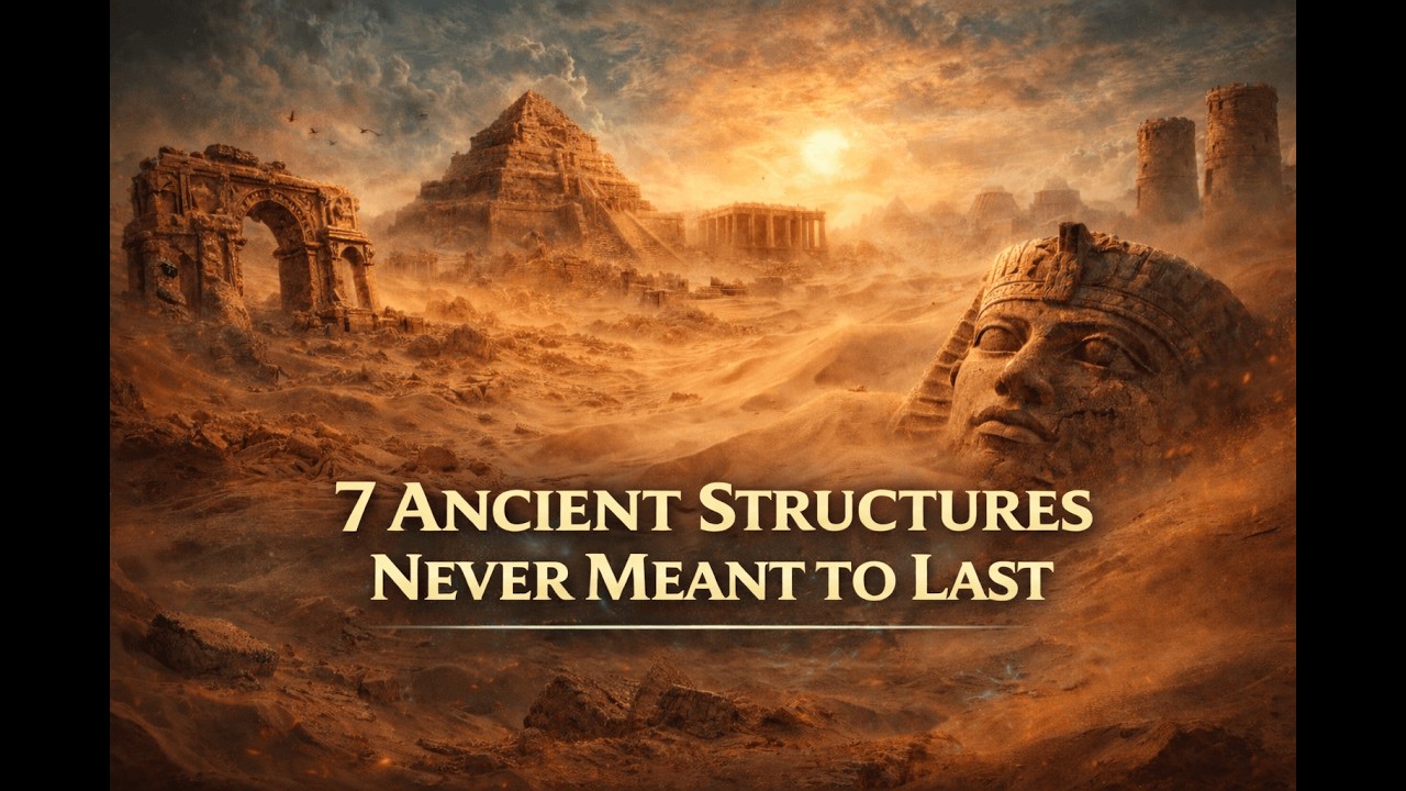7 Ancient Structures Never Meant to Last | Boring Historian for Deep Sleep