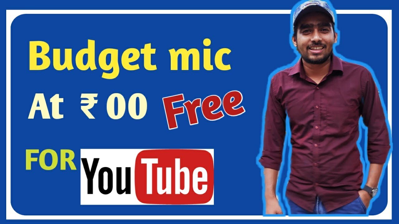 How To Record Your Voice Budget Mic For YouTube Record Your Voice In how-to-record-your-voice-budget-mic-for-youtube-record-your-voice-in