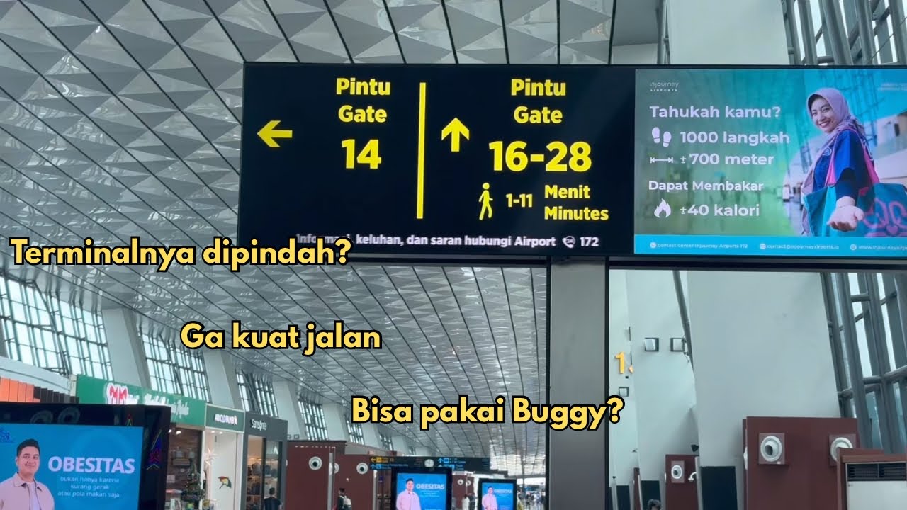 Lanjut lagi perjalanan panjang di Bandara Terminal 3 Soetta | part dua