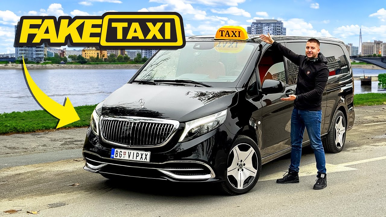Vozim FAKE TAXI Maybach po Beogradu!