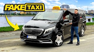 Vozim FAKE TAXI Maybach po Beogradu!