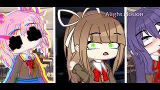 #badoodlejustmonika ️glitch, bl00d, |    part 25