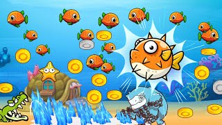 Aqua Chaos - King Fish Aquarium - Remake Insaniquarium mobile game for iOS and Android screenshot 3
