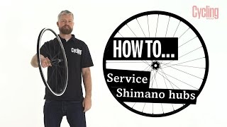 How to service Shimano hubs