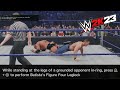 WWE 2K23 Show Case   Batista&#39;s Figure Four Leg Lock to John Cena