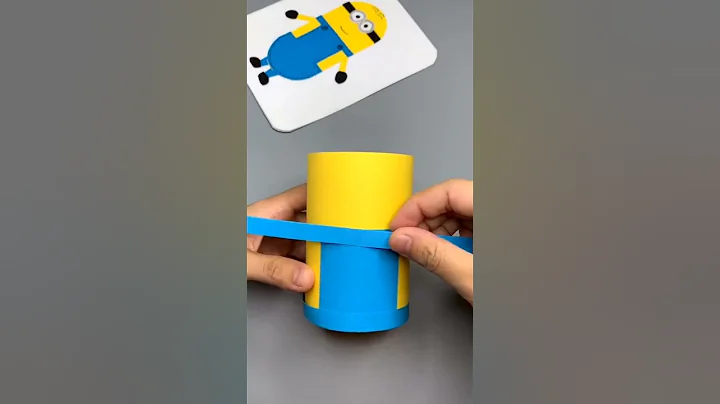 Pencil Holder From Plastic Bottle / Minions Pencil Holder / #shorts #minions #pencilholder