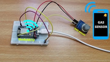 NodeMCU IoT based Gas detector