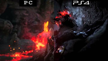 Unreal Engine 4: Tech demo PC vs PS4 comparison