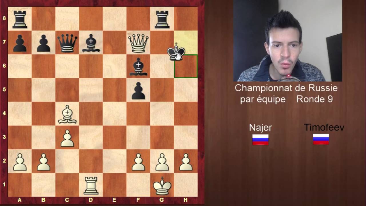 Quelques parties d'échecs du weekend du 8 Mai une gaffe, une