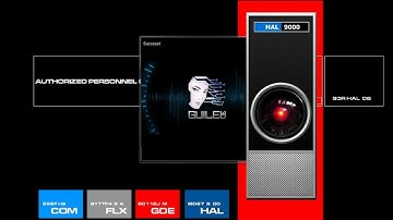 Virtual Assistant Denise 2012 Guile 3D Studio HAL 9000 Skin