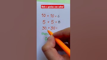 Only a genius can solve this! #math #youtube #tutor #shorts #mathtrick #learning #youtubeshorts