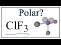 Electronegativity and Molecular Geometry of ClF3
