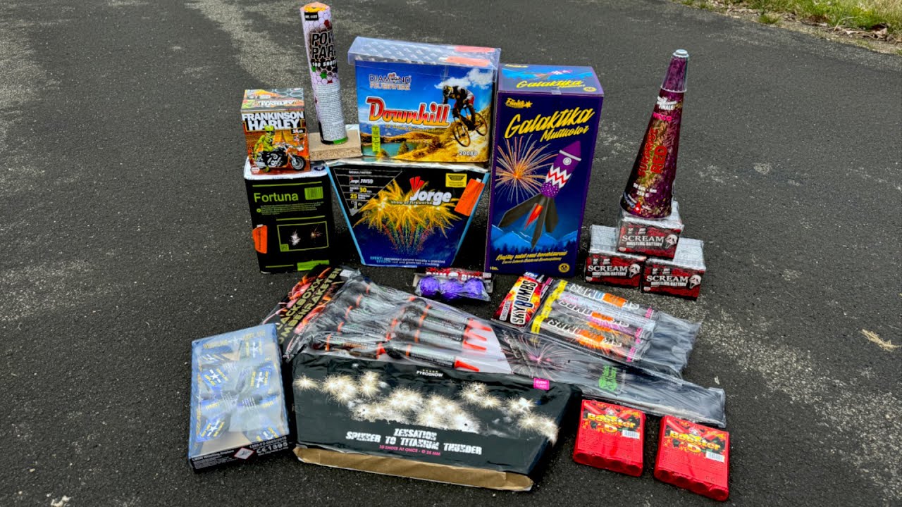 Bunte Feuerwerk Mischung [F2 + F3] #5 | SILVESTER VORFREUDE 2024/2025 🔥🧨