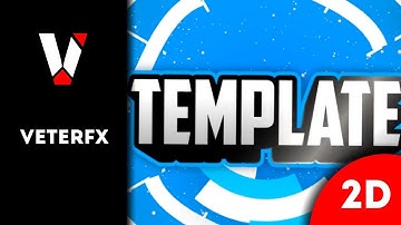 [ AE ] AMAZING CYAN 2D AFTER EFFECT INTRO TEMPLATE | VETERFX ( NEW ALPHA )