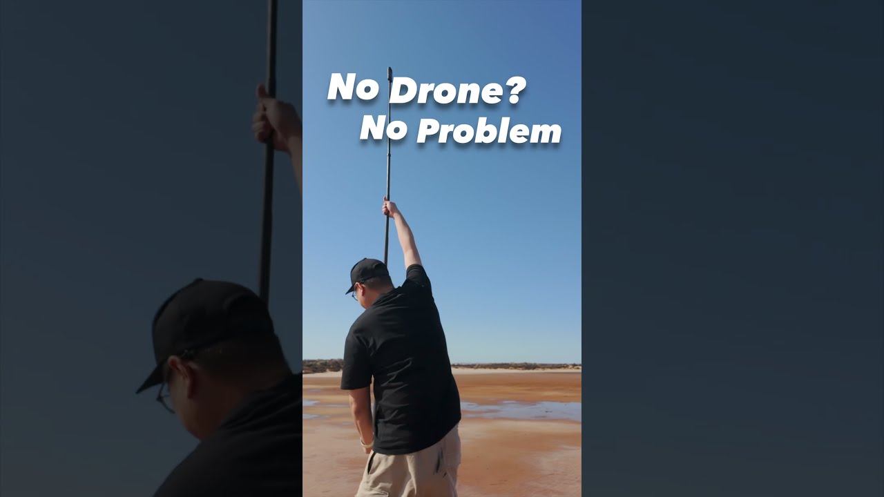 Making Insta360 X3 Shot Look Like A Drone 