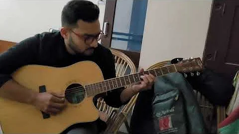 Dil Kyun Yeh Mera Shor Kare - Kites | Guitar Cover | Acoustic solo