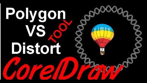 Corel Draw Tips & Tricks Polygon tool VS Distrot Tool