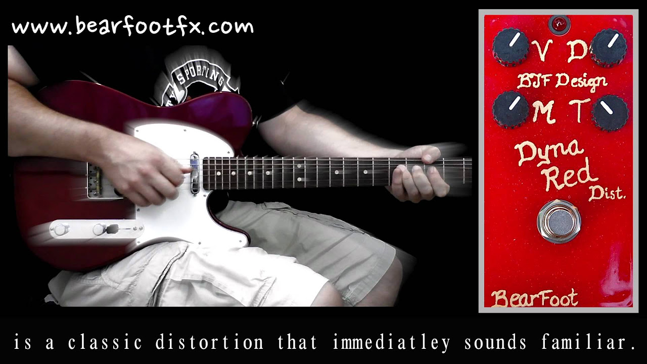 BearFoot FX Dyna Red Distortion - YouTube