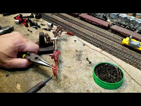 Fabrication Situation make a new drive shaft HO scale - YouTube
