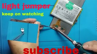 VIVO Y91/93/95 LCD DISPLAY LIGHT  SULOTION/JUMPER PLEASE WATCH AND SUBSCRIBE/