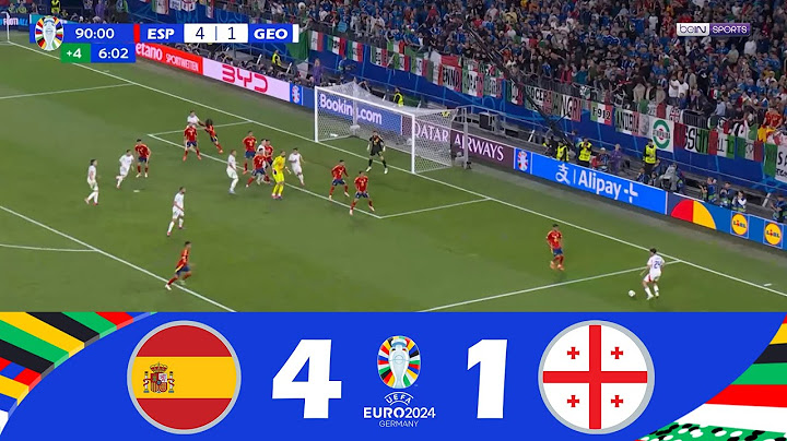 Spagna-Georgia [4-1] | UEFA Euro 2024 | Highlights della Partita!