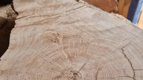 End Grain Oak - CNC Machine