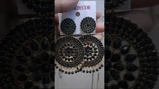 beutiful earrings for girls & women 🎀🤍 available in nine colours on meesho ♡#meesho #earrings