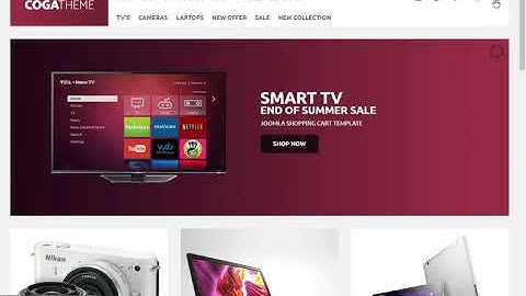 Coga Joomla Shop Template