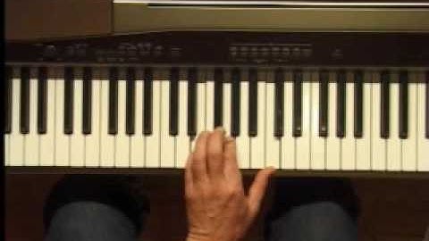 Piano Lesson - C Major Triad Inversions (Left Hand)