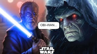 Why Palpatine REFUSED to Confront ObiWan Directly (Was He Scared?)  Star Wars Explained