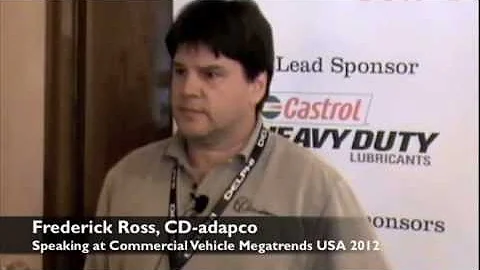 Frederick Ross, Director, Vehicle Simulations, CDa...