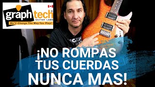 GRAPH TECH® PS-8600 Saddles Puente Guitarra Eléctrica TUNE-O-MATIC GOTOH Set: 6 video