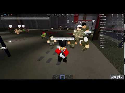 British Army Roblox Queen S Guard Part 1 Youtube - roblox queens guard