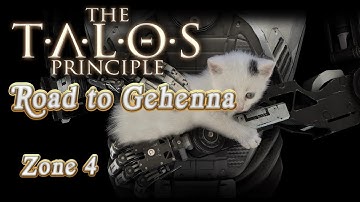 The Talos Principle: Road to Gehenna Walkthrough - Zone 4 (All Stars)