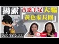 【社區揭露】黃色家長圈運作：驚爆古惑手足呃錢去旅行咁沙膽？民主黨為呃LIKE而患上人格分裂？｜Y2K 大樹與木頭｜2020.02.23