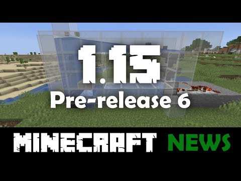 What's New in Minecraft 1.15 Pre-release 6?