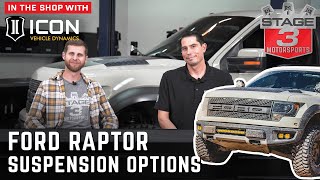 In The Shop With Icon - Ford Raptor Suspension Options