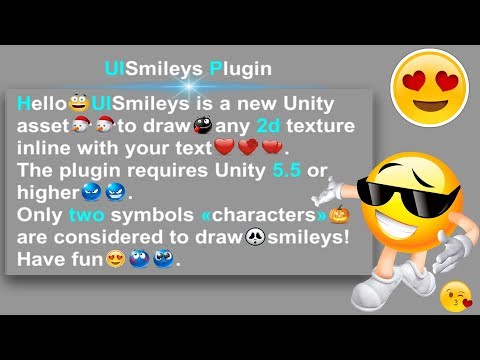 Chat Emoj Unity3d