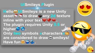 Chat Emoj Unity3d