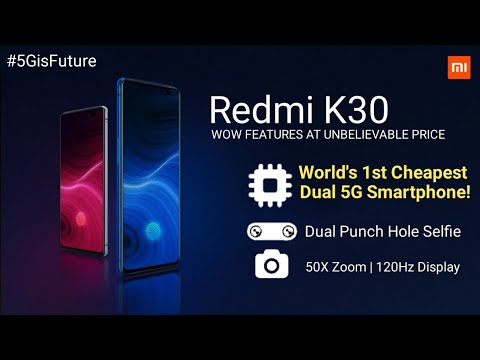 Redmi K30 OFFICIAL  amp  All Confirmed - Realme X2 Pro Killer  Cheapest 5G Phone in Budget    Redmi k30