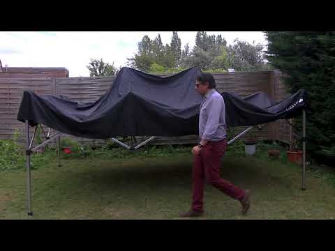 Comment ouvrir un barnum pliant 4.5m x 3m en aluminum 45 ?