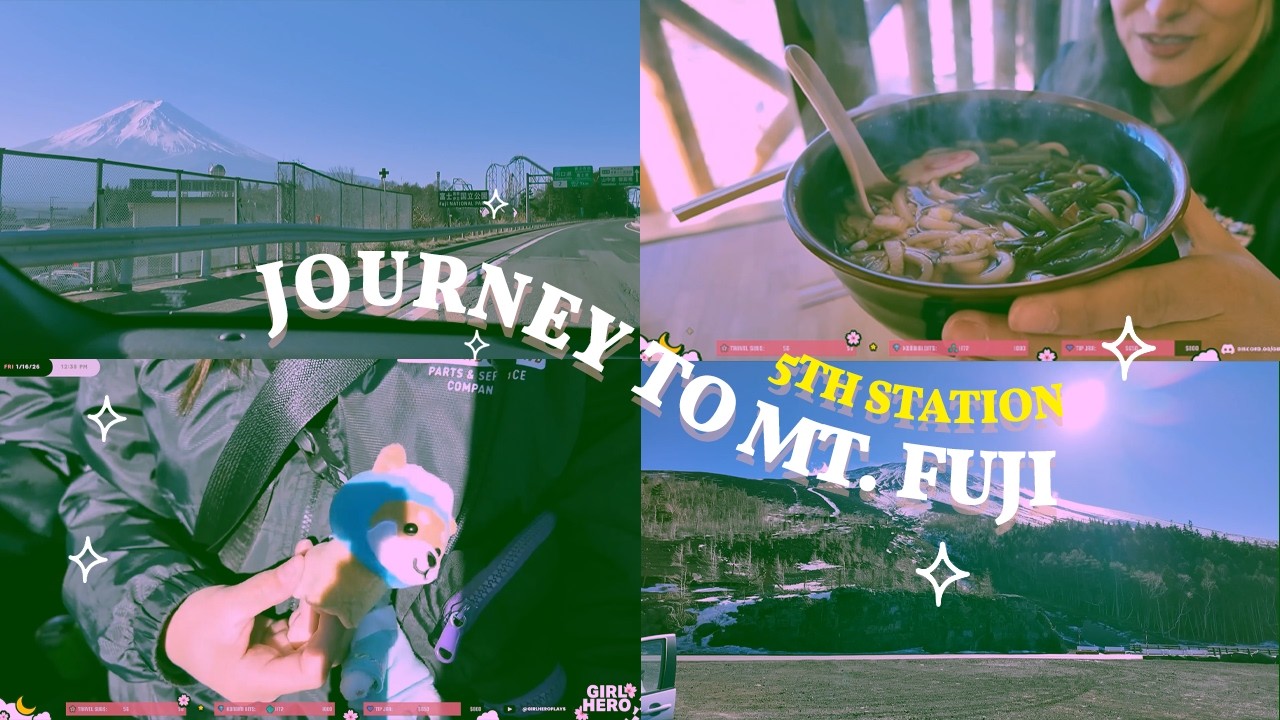 Driving to Mt. Fuji 5th Station | Japan Travel Vlog 🌸