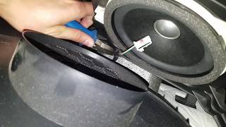 Hyundai Veloster Turbo How To Replace Left Rear Speaker Behind Driver Seat