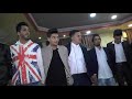 فرح محمد عساف بحضور الفنان فادي السعدون والفنان عدنان الجبوري والفنان محمد العباروالفنان حمودالجبوري