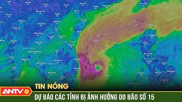 Cơn bão số 15 sắp áp sát đất liền, dự báo các tỉnh bị ảnh hưởng | ANTV