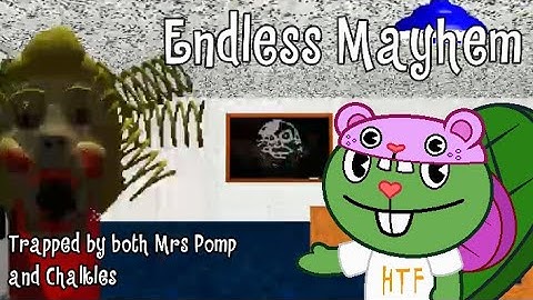 Endless Mode Mayhem and Trapped by both Mrs Pomp and Chalkles - Baldi