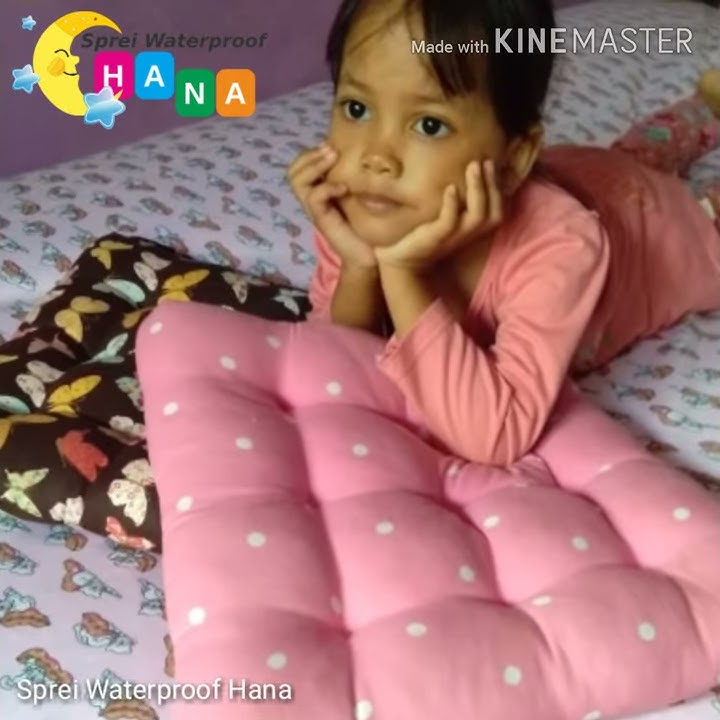 Review Sprei Waterproof Hana Pelindung Kasur Anti Air Mattress Protector Motif Kids Series Bagus